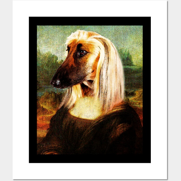 Cool Tees Mona Lisa Dog Wall Art by COOLTEESCLUB